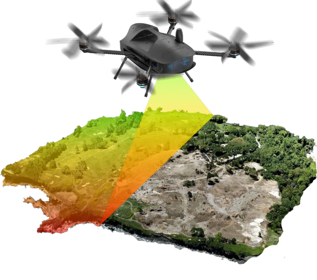 phovs lidar drone survey