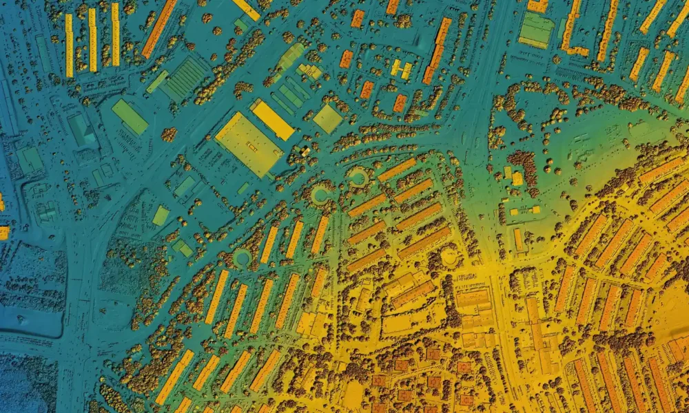 About Us lidar drone view