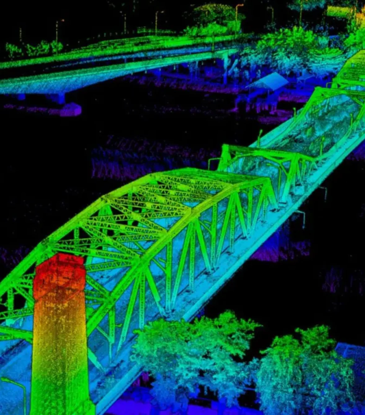 Home lidar survey