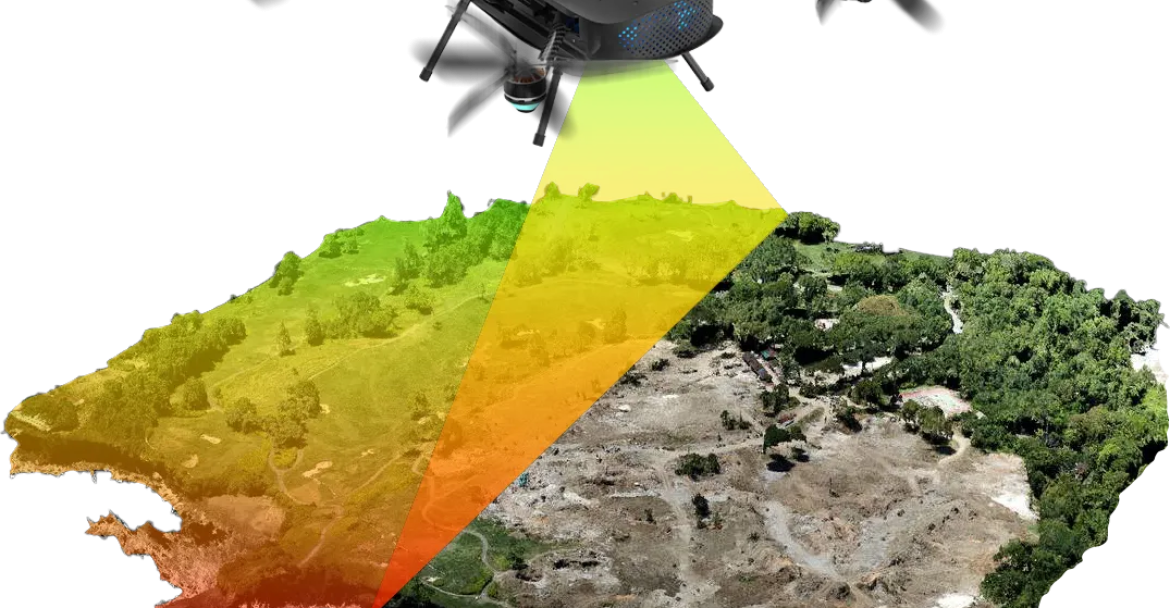 phovs lidar drone survey